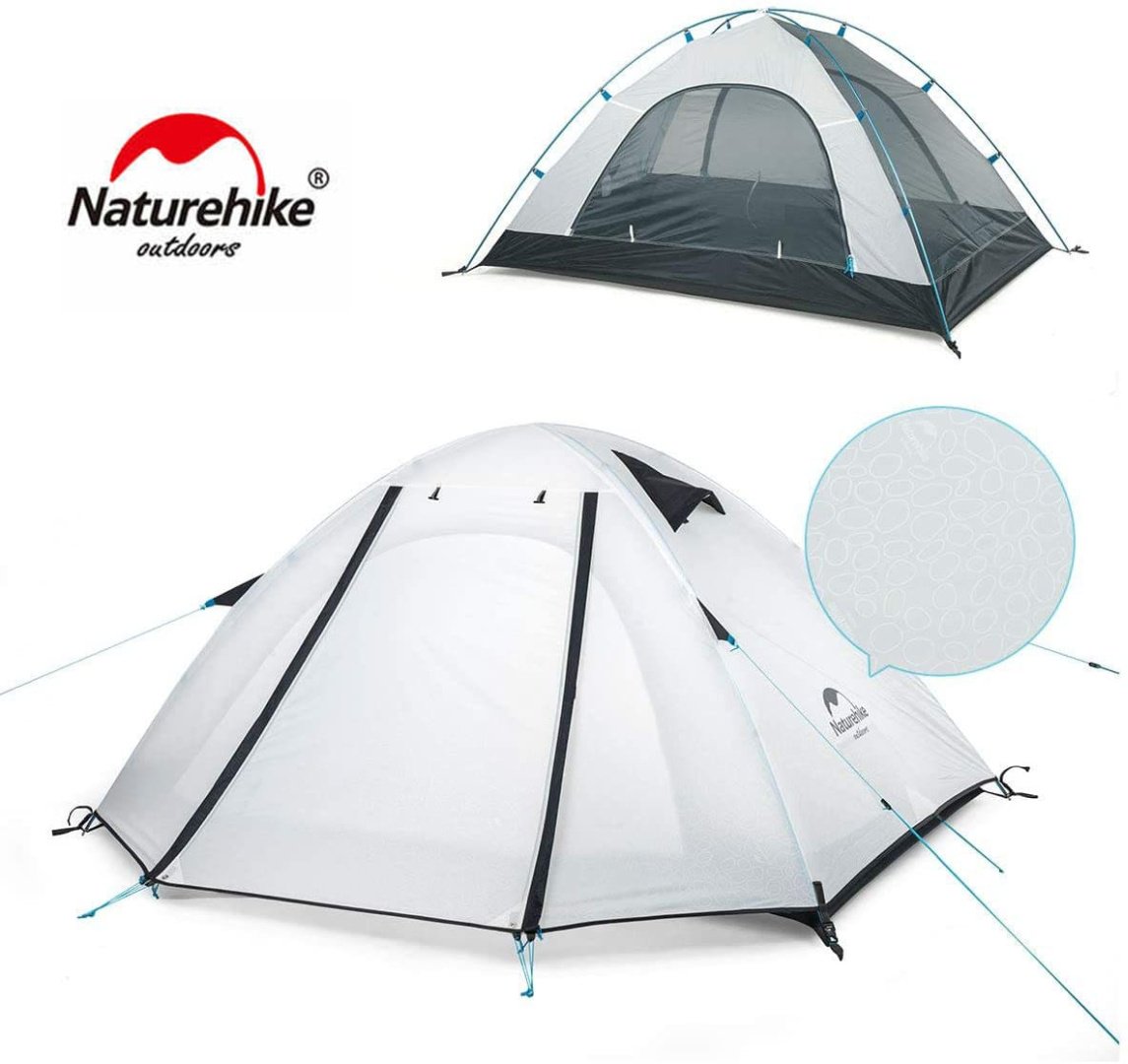Палатка Naturehike кемпинговая 4-местная белый купить,NaN
