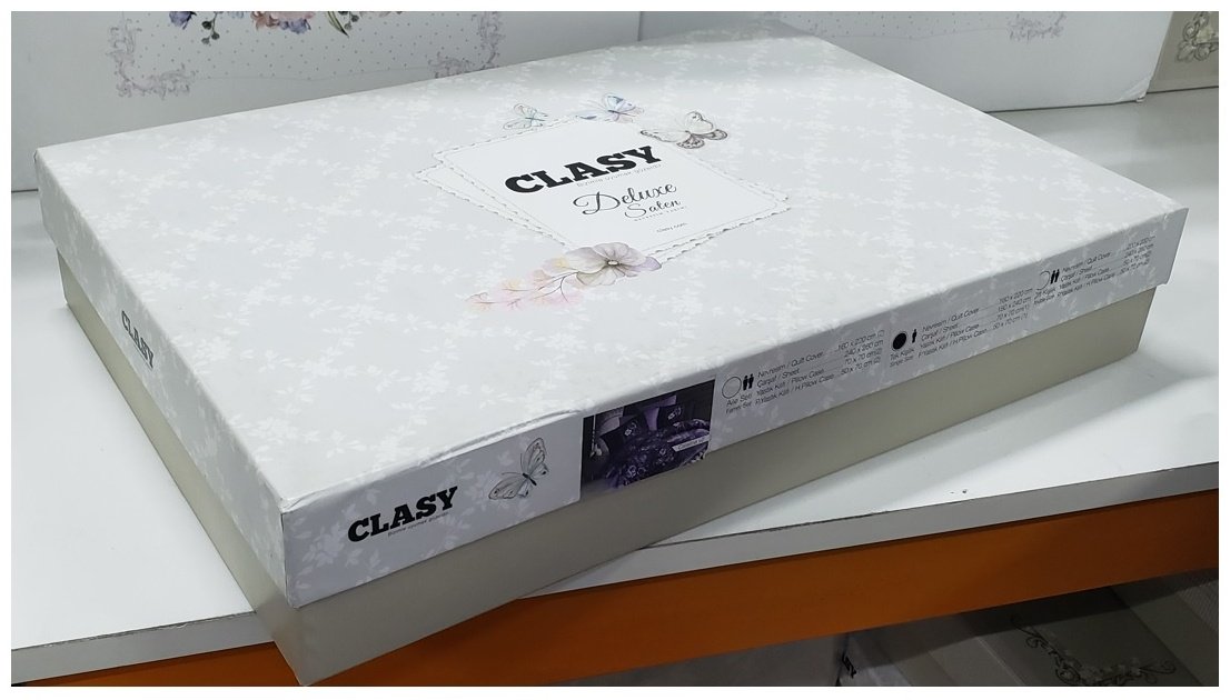 Комплект CLASY 1.5-спальный сатин, : 50x70 см купить,NaN