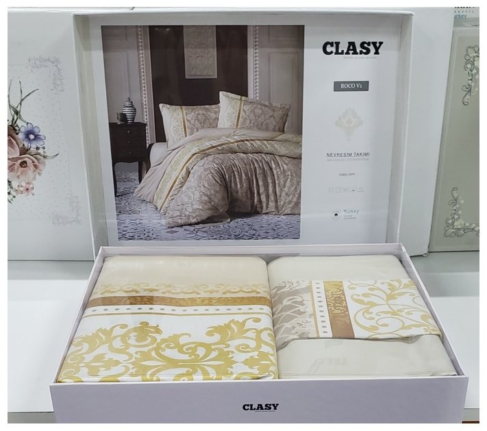 Комплект CLASY 2-спальный ранфорс, : 50x70 см купить,NaN