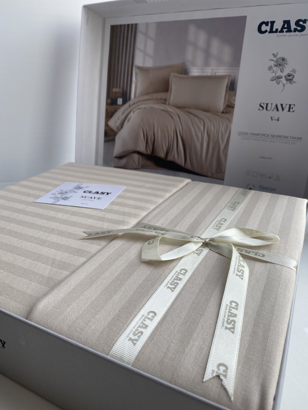Комплект CLASY Suave 2-спальный сатин, ранфорс, 2 наволочки: 50x70 см купить,NaN
