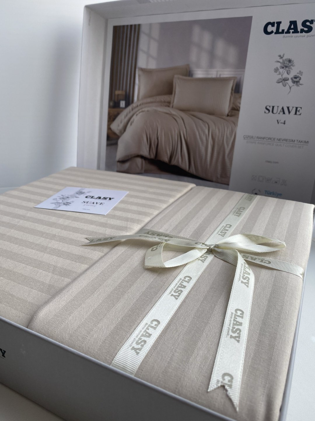 Комплект CLASY Suave 2-спальный сатин, ранфорс, 2 наволочки: 50x70 см купить,NaN