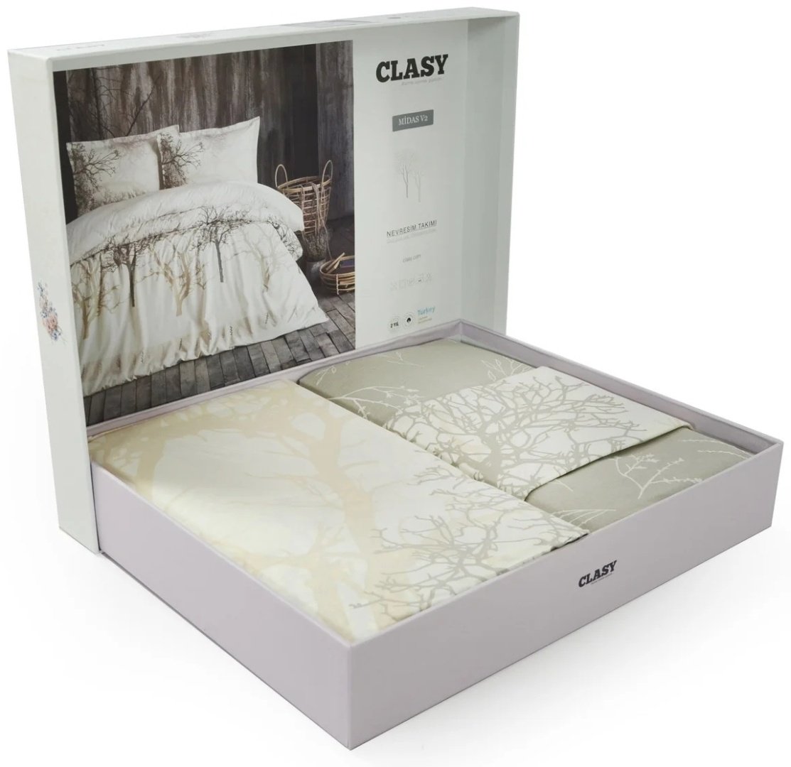 Комплект CLASY 1.5-спальный ранфорс, : 50x70 см купить,NaN