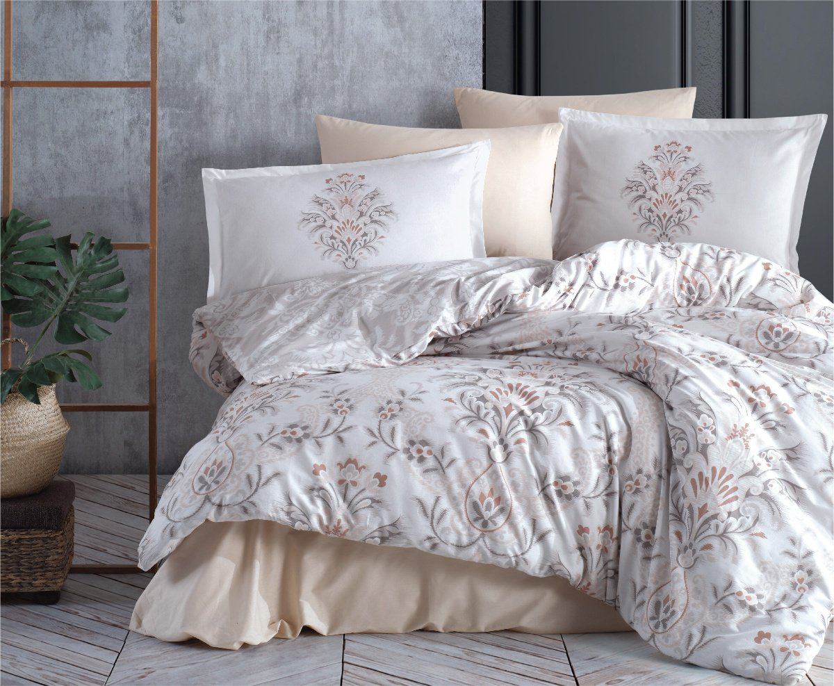 Комплект CLASY Liya 1.5-спальный ранфорс, 1 наволочка: 50x70 см купить,NaN