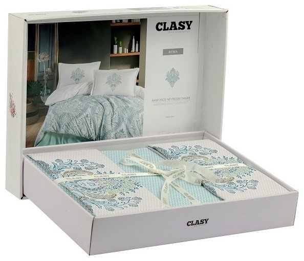 Комплект CLASY Ruma 2-спальный ранфорс, 2 наволочки: 50x70 см купить,NaN