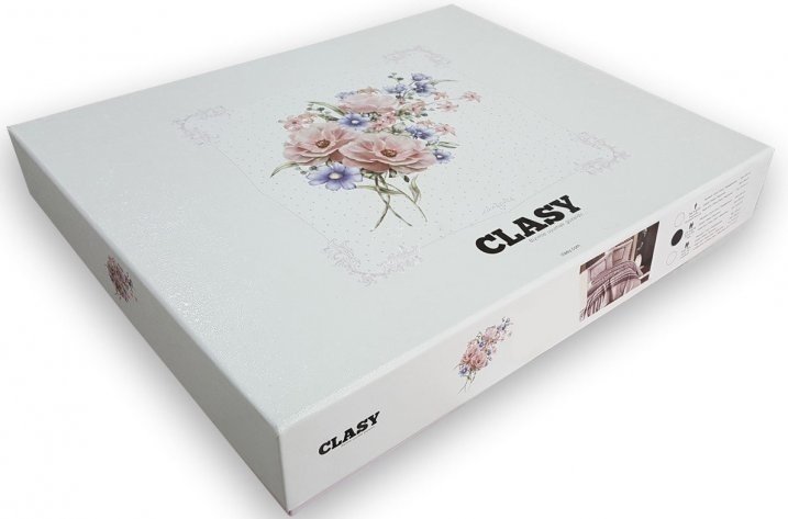 Комплект CLASY 1.5-спальный ранфорс, : 50x70 см купить,NaN