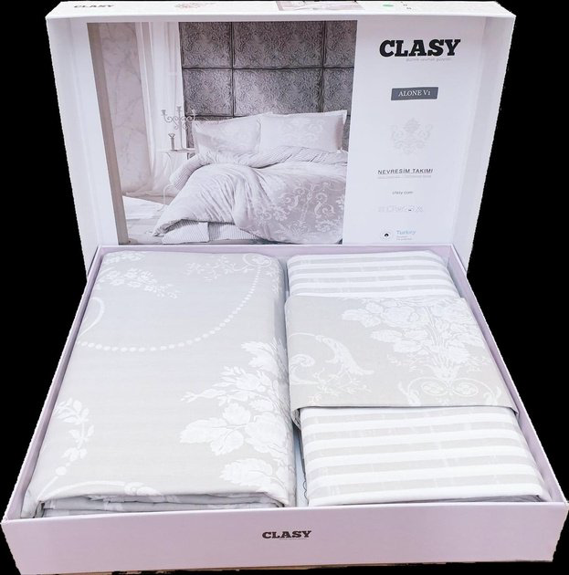Комплект CLASY Alone 1.5-спальный ранфорс, 1 наволочка: 50x70 см купить,NaN