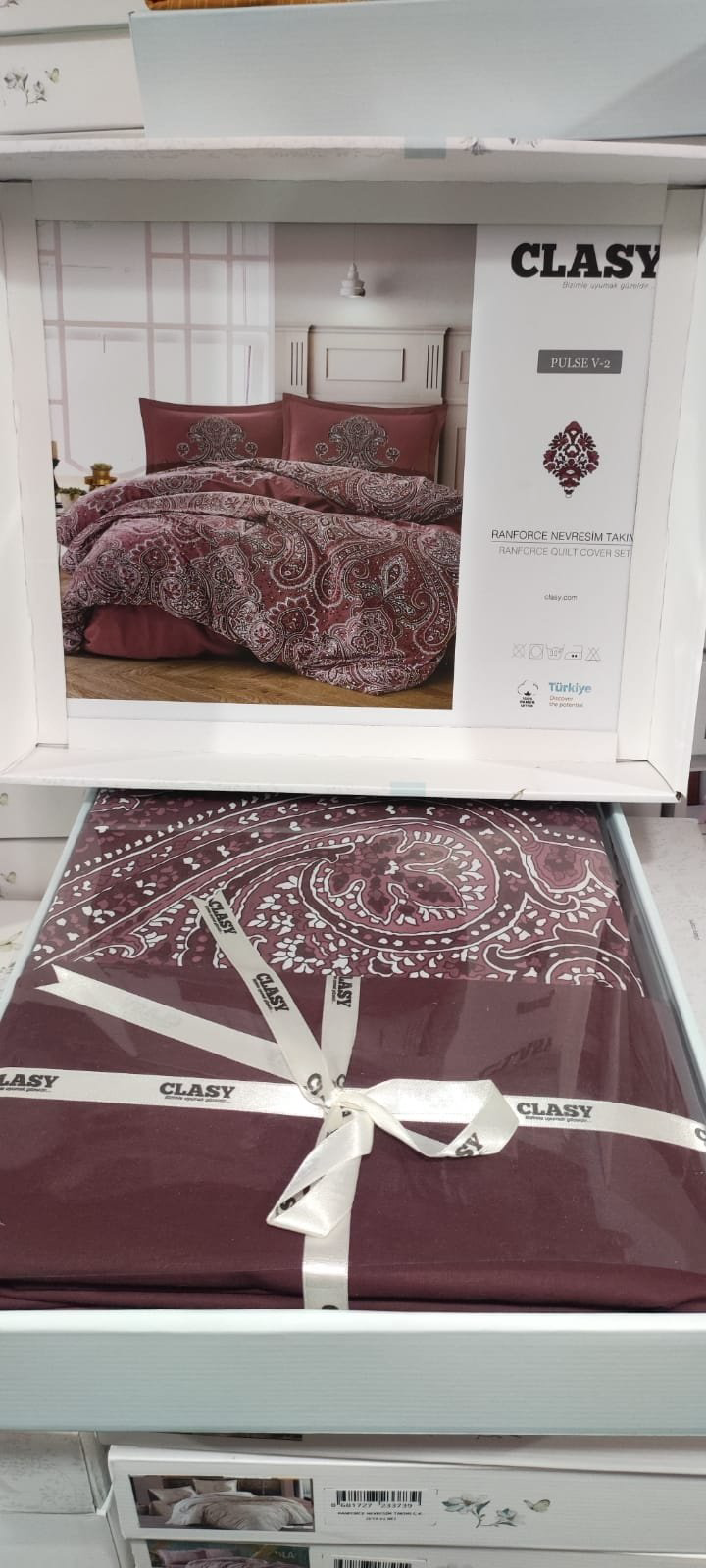 Комплект CLASY Pulse 2-спальный ранфорс, 2 наволочки: 50x70 см купить,NaN