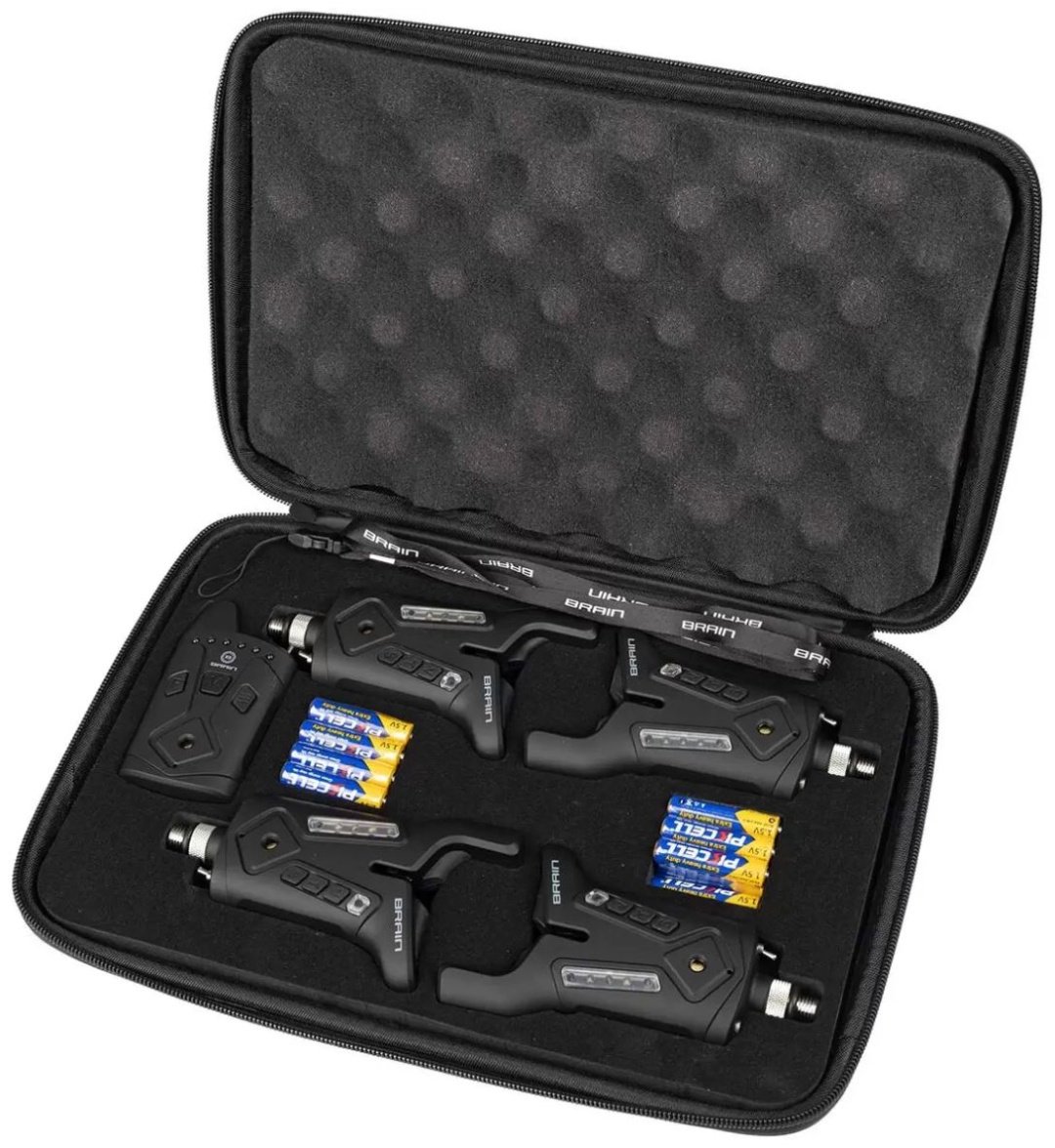 Сигнализатор поклевки Brain электронный Wireless Bite Alarm F-1 4+1 купить,NaN