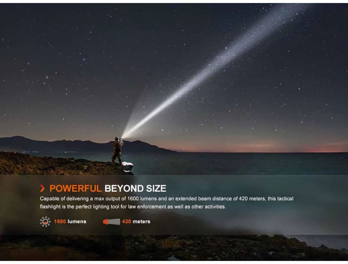 Fenix TK11R 1600 Lumens LED Flashlight кемпинговый черный купить,NaN
