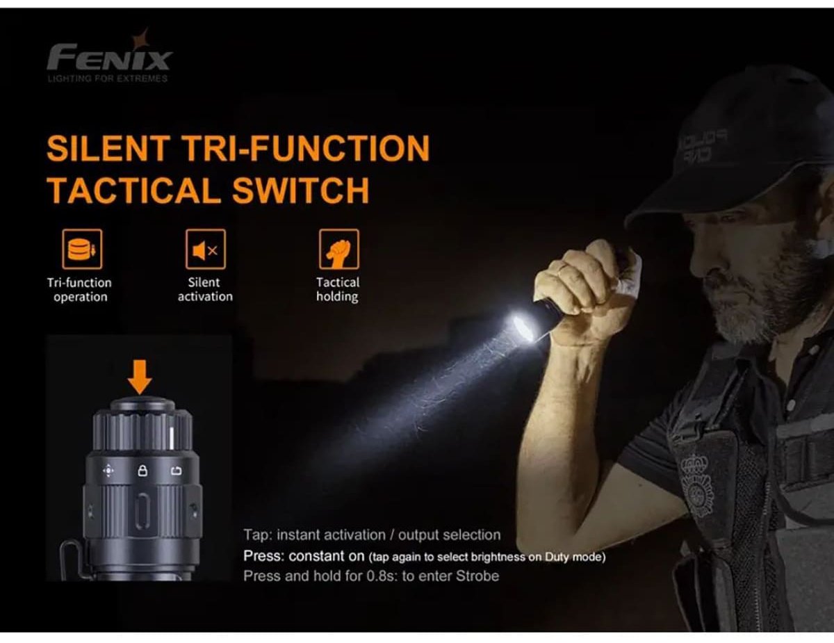 Fenix TK11TAC 1600 Lumens LED Flashlight кемпинговый черный купить,NaN