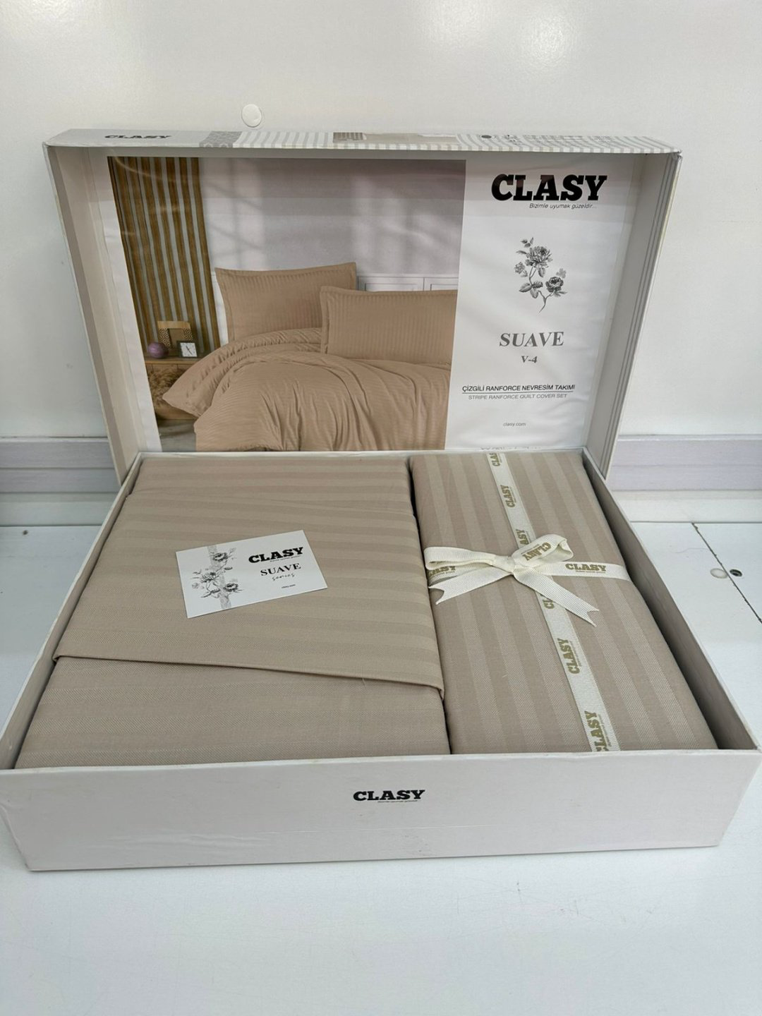 Комплект CLASY SUAVE 2-спальный ранфорс, 2 наволочки: 50x70 см купить,NaN
