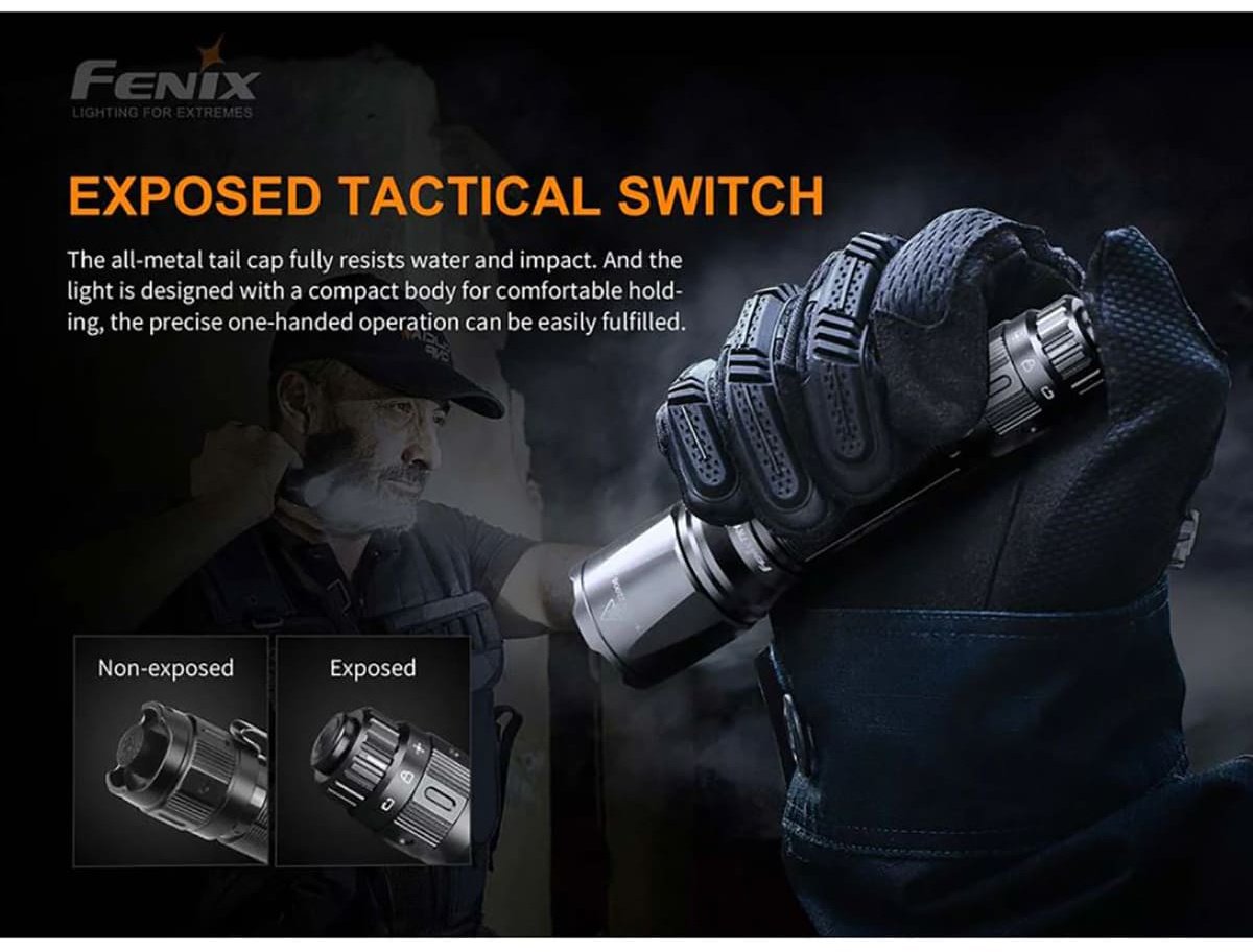 Fenix TK11TAC 1600 Lumens LED Flashlight кемпинговый черный купить,NaN