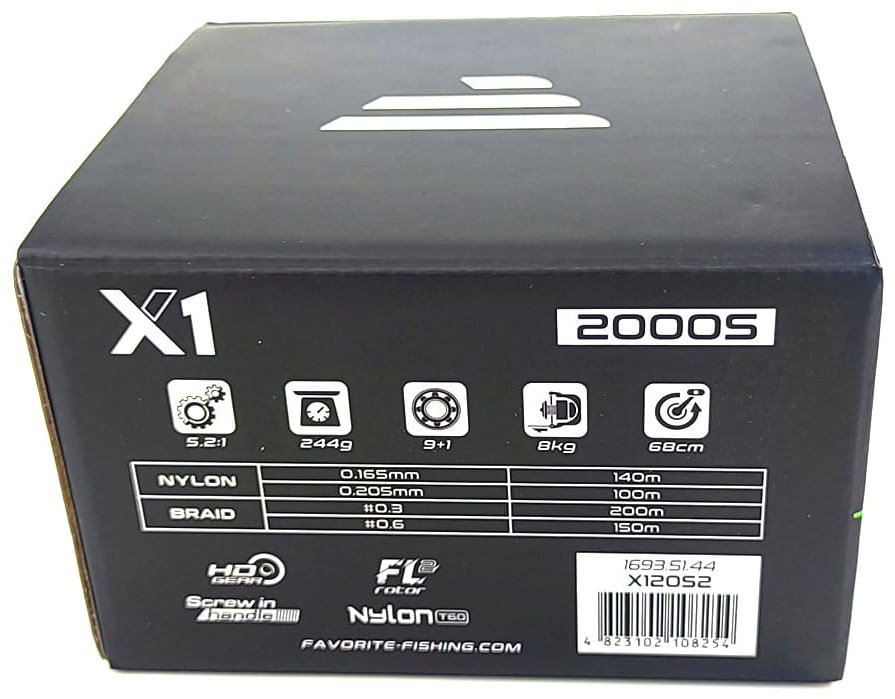 Катушка Favorite X1 (2024) 2000S, X120S2 купить,NaN