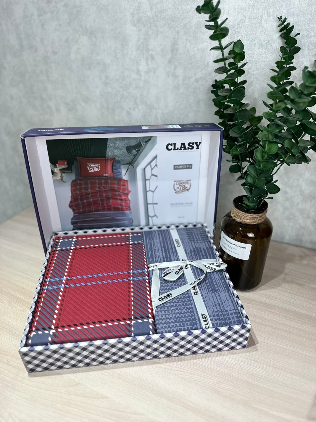Комплект CLASY 1.5-спальный хлопок, : 50x70 см
