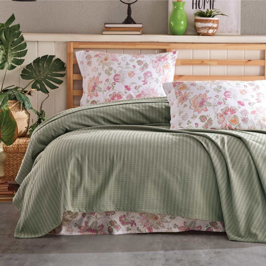 Комплект CLASY Green 2-спальный хлопок, ранфорс, 4 наволочки: 50x70 см купить,NaN