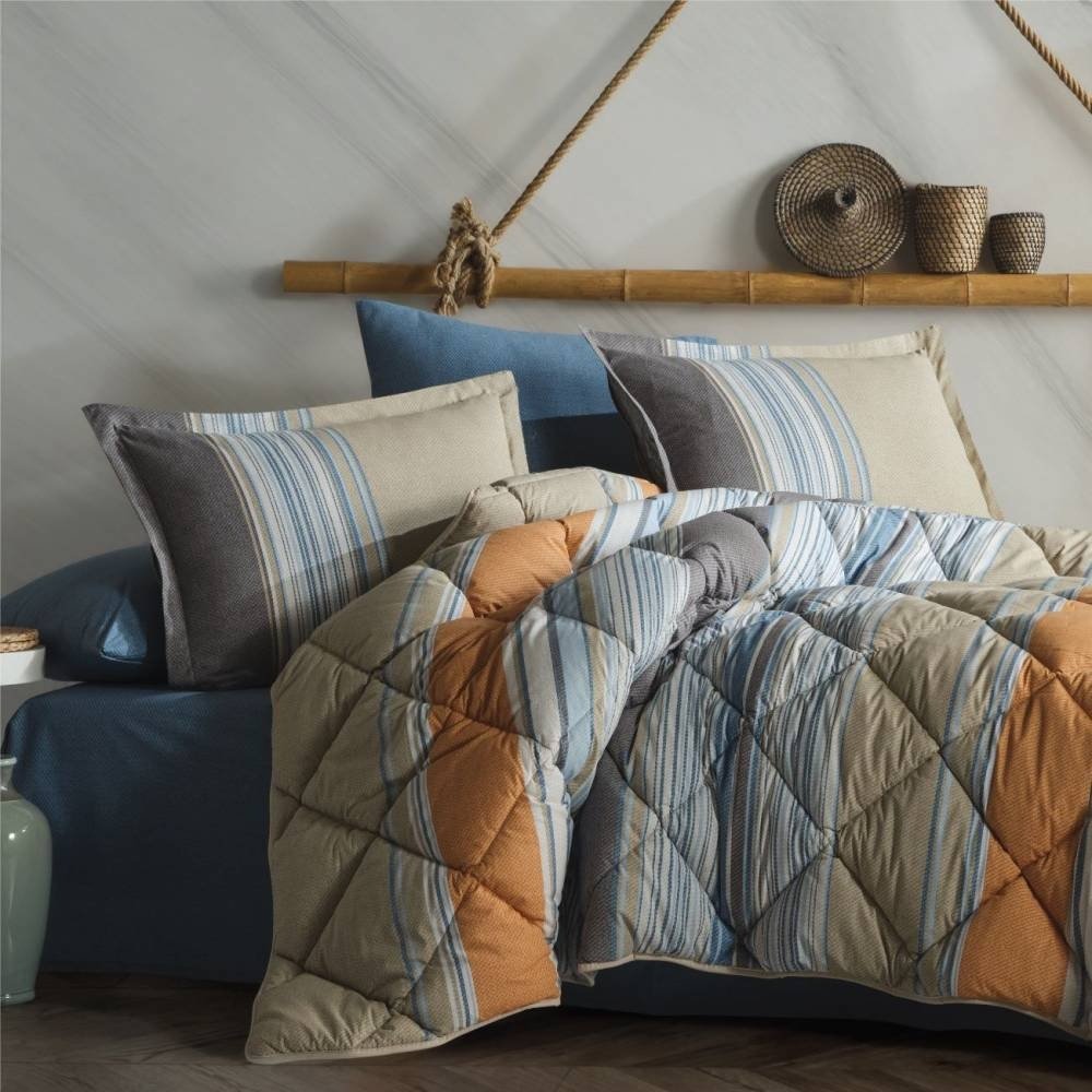 Комплект CLASY Duko 2-спальный хлопок, ранфорс, 4 наволочки: 50x70 см, 70x70 см