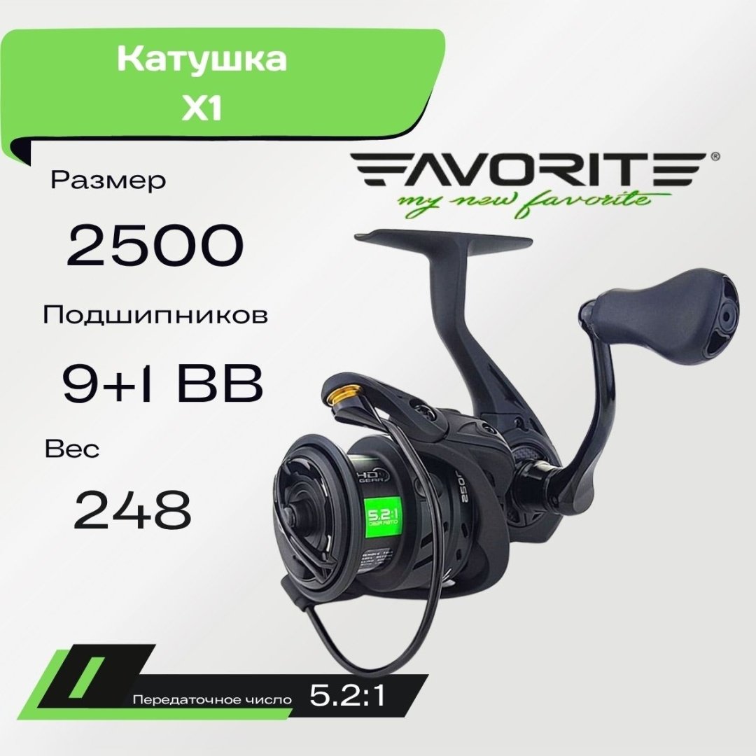 Катушка Favorite X1 (2024) 2500, X1252 купить,NaN