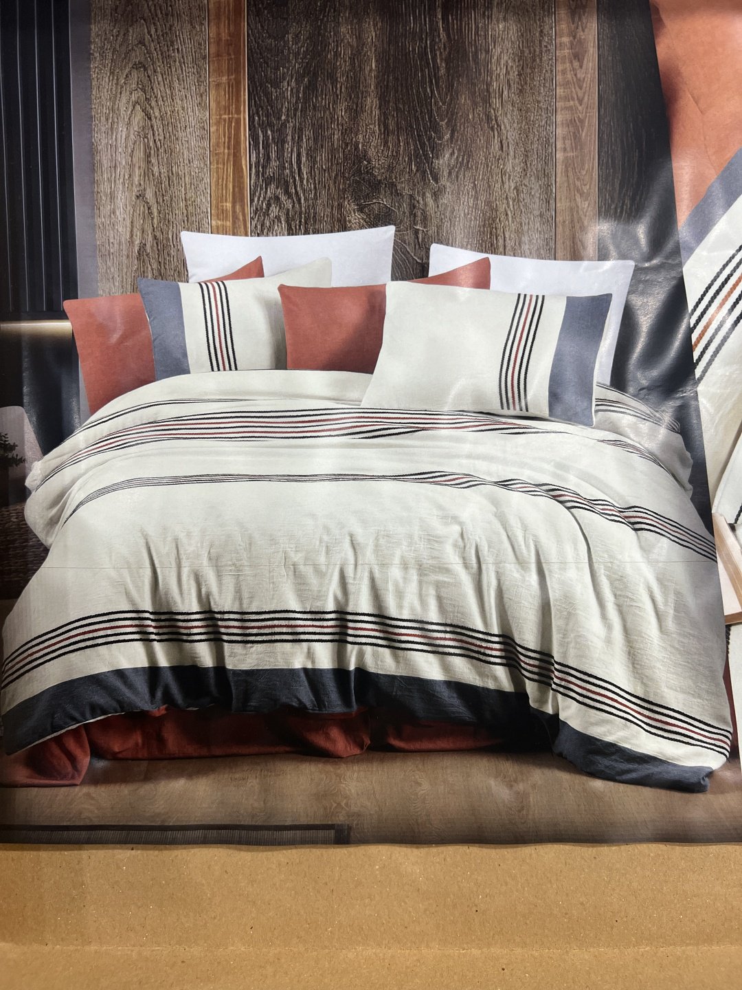 Комплект Sikel Monaco евростандарт хлопок, муслин, 4 наволочки: 50x70 см