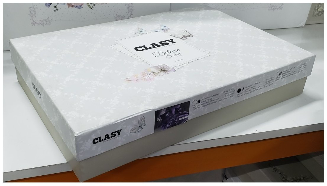 Комплект CLASY 2-спальный сатин, : 50x70 см купить,NaN