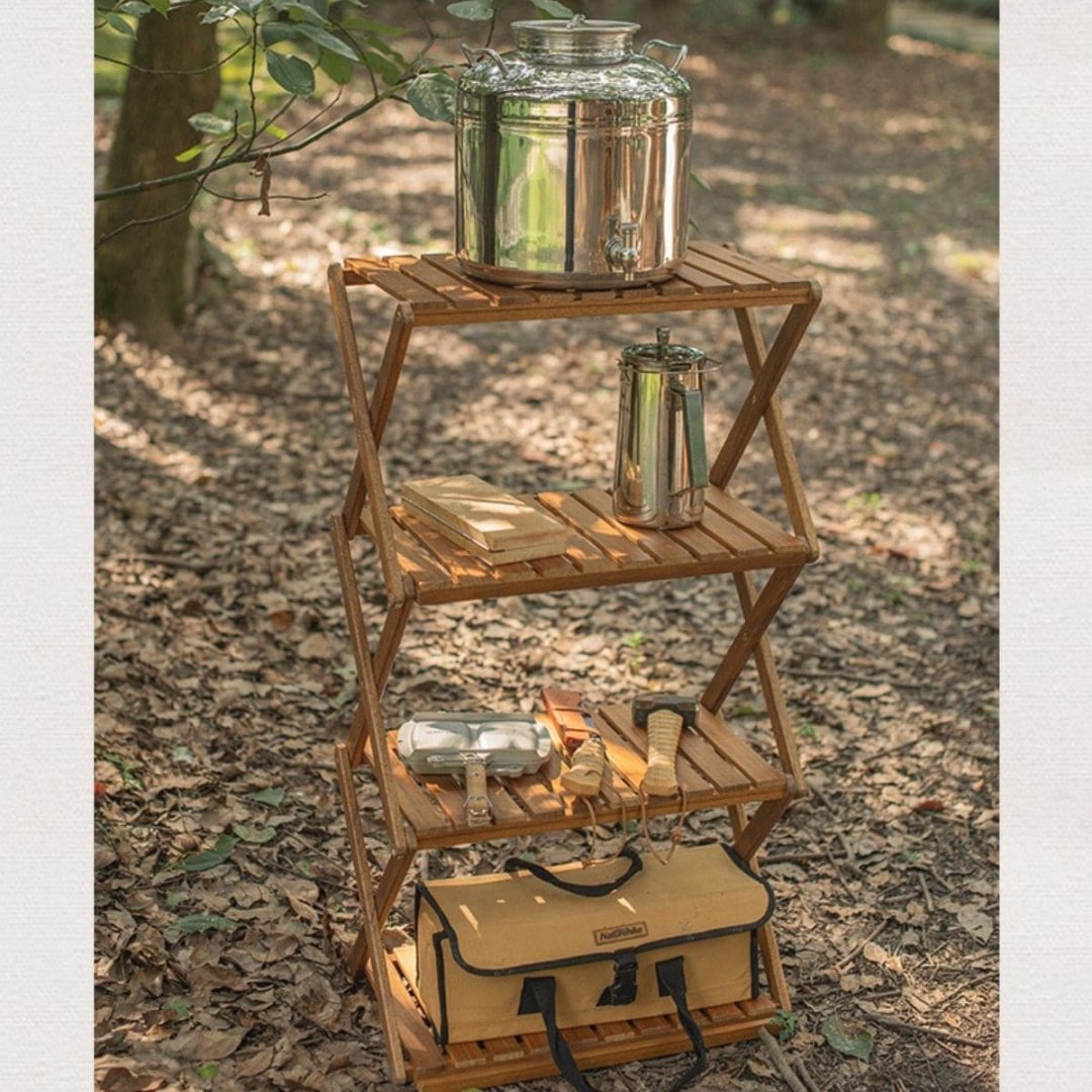Naturehike комплект Комплект деревянных полок NH20JJ016 Glamping Four коричневый купить,NaN