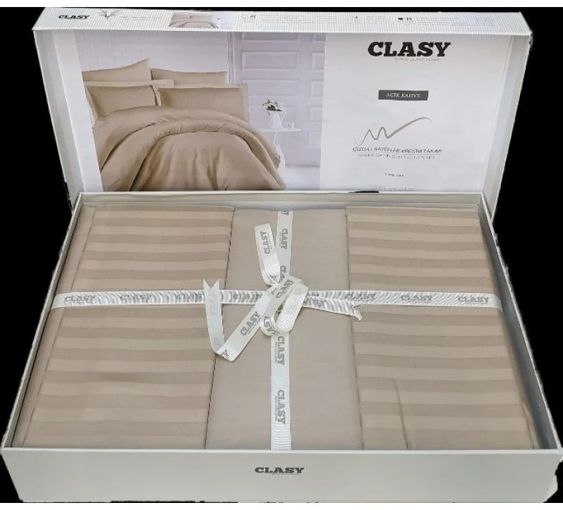 Комплект CLASY 1.5-спальный сатин, : 50x70 см