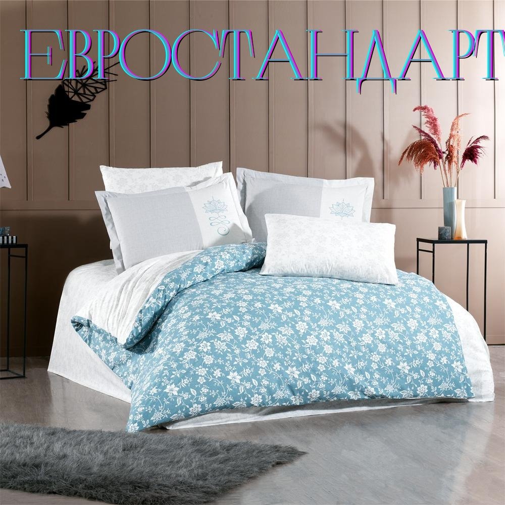 Комплект евростандарт хлопок, поплин, ранфорс, наволочки: 50x70 см купить,NaN