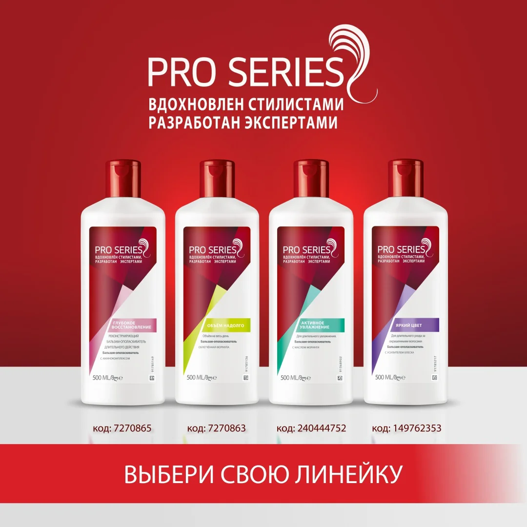 Бальзам-ополаскиватель Wella Pro Series активное увлажнение 500 мл купить,NaN