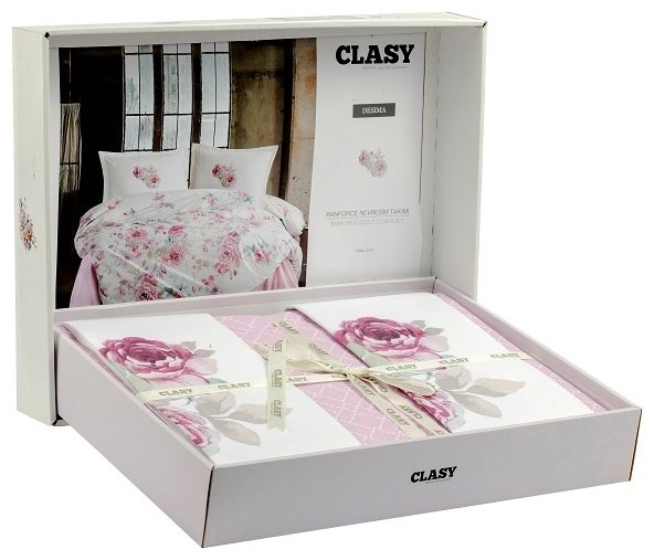 Комплект CLASY Desima 2-спальный ранфорс, 2 наволочки: 50x70 см купить,NaN