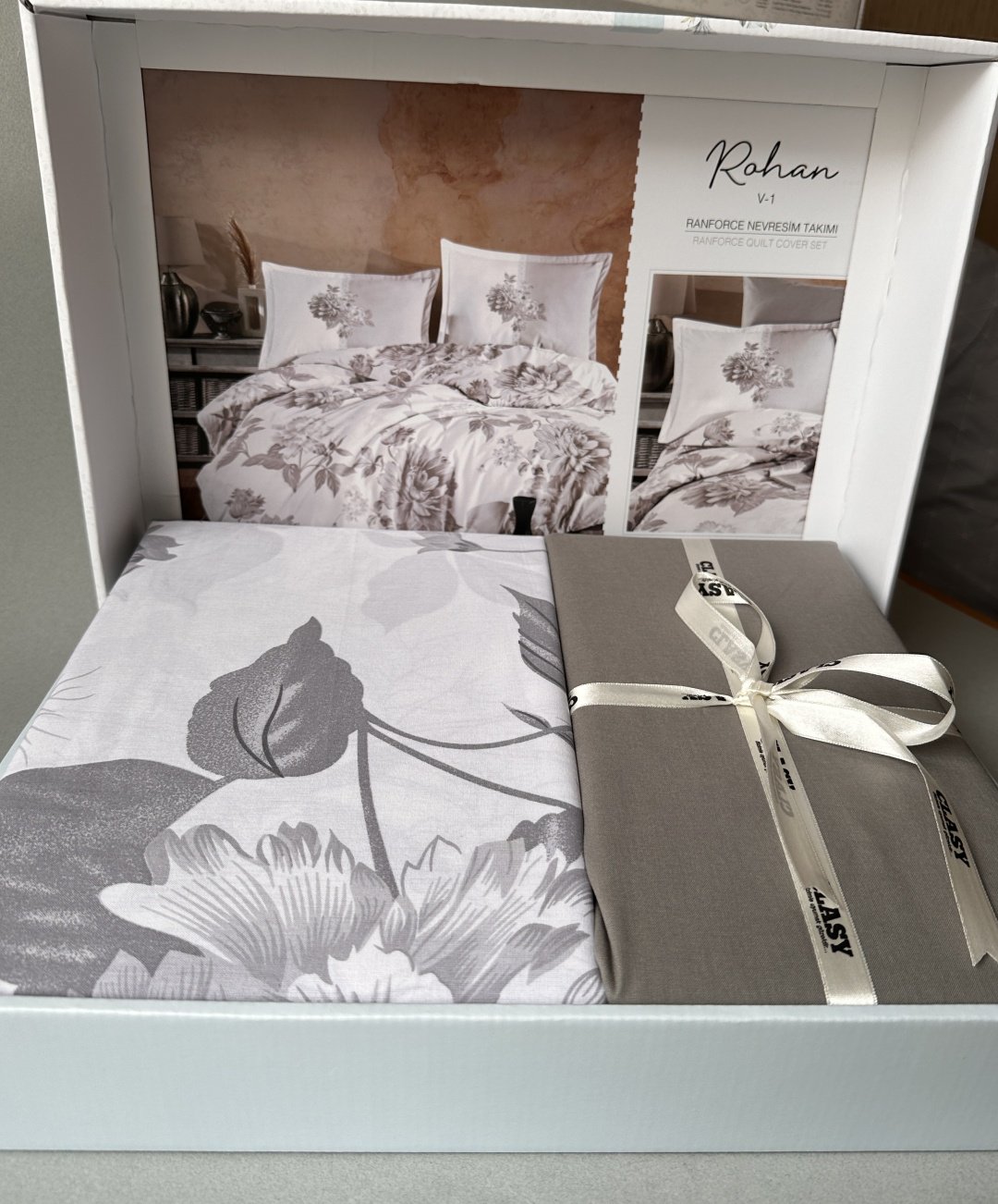 Комплект CLASY Rohan 2-спальный хлопок, ранфорс, 2 наволочки: 50x70 см