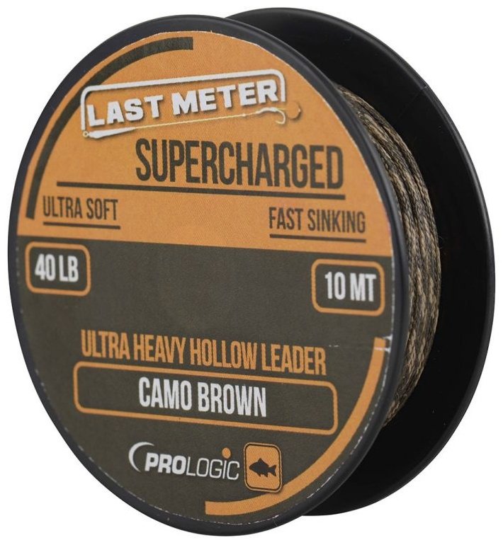 Рыболовный поводок Prologic Supercharged Hollow Leader 50 мм камуфляж купить,NaN