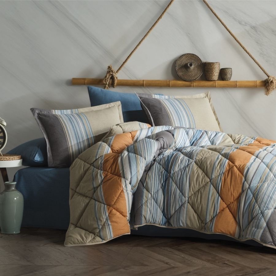 Комплект CLASY Зима-лето 1.5-спальный хлопок, ранфорс, 2 наволочки: 50x70 см