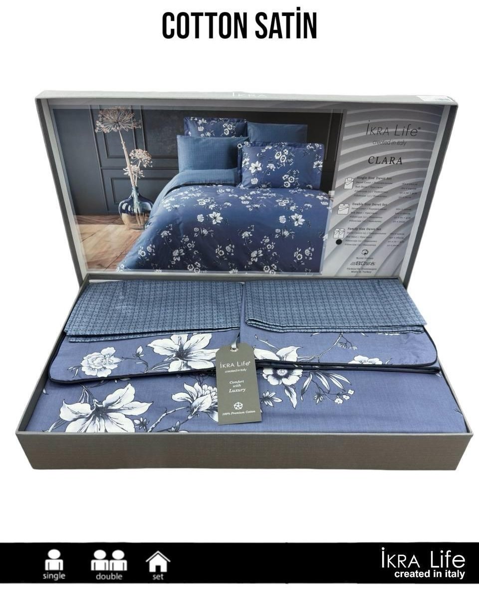 Комплект IKRA LIFE Clara 2-спальный сатин, : 50x70 см