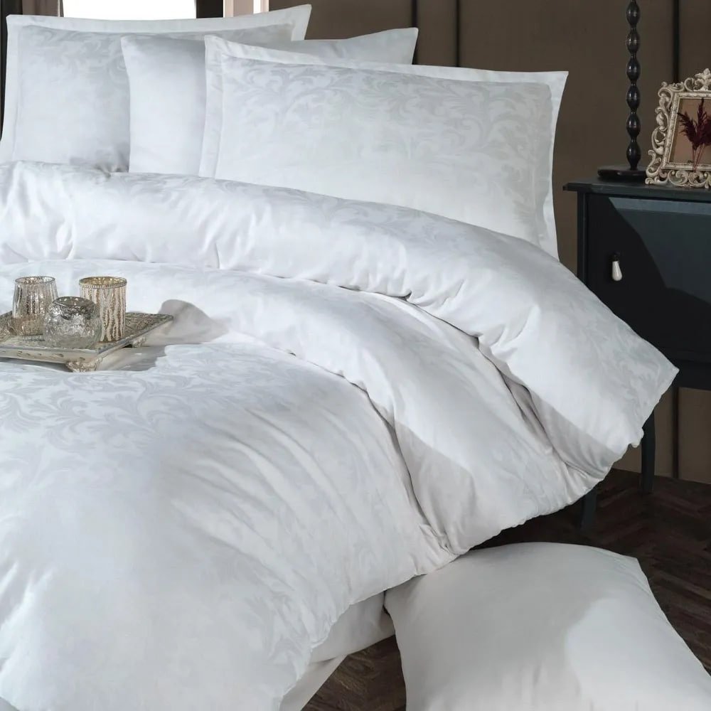 Комплект CLASY Royalisa семейный сатин, жаккард, 4 наволочки: 50x70 см, 70x70 см