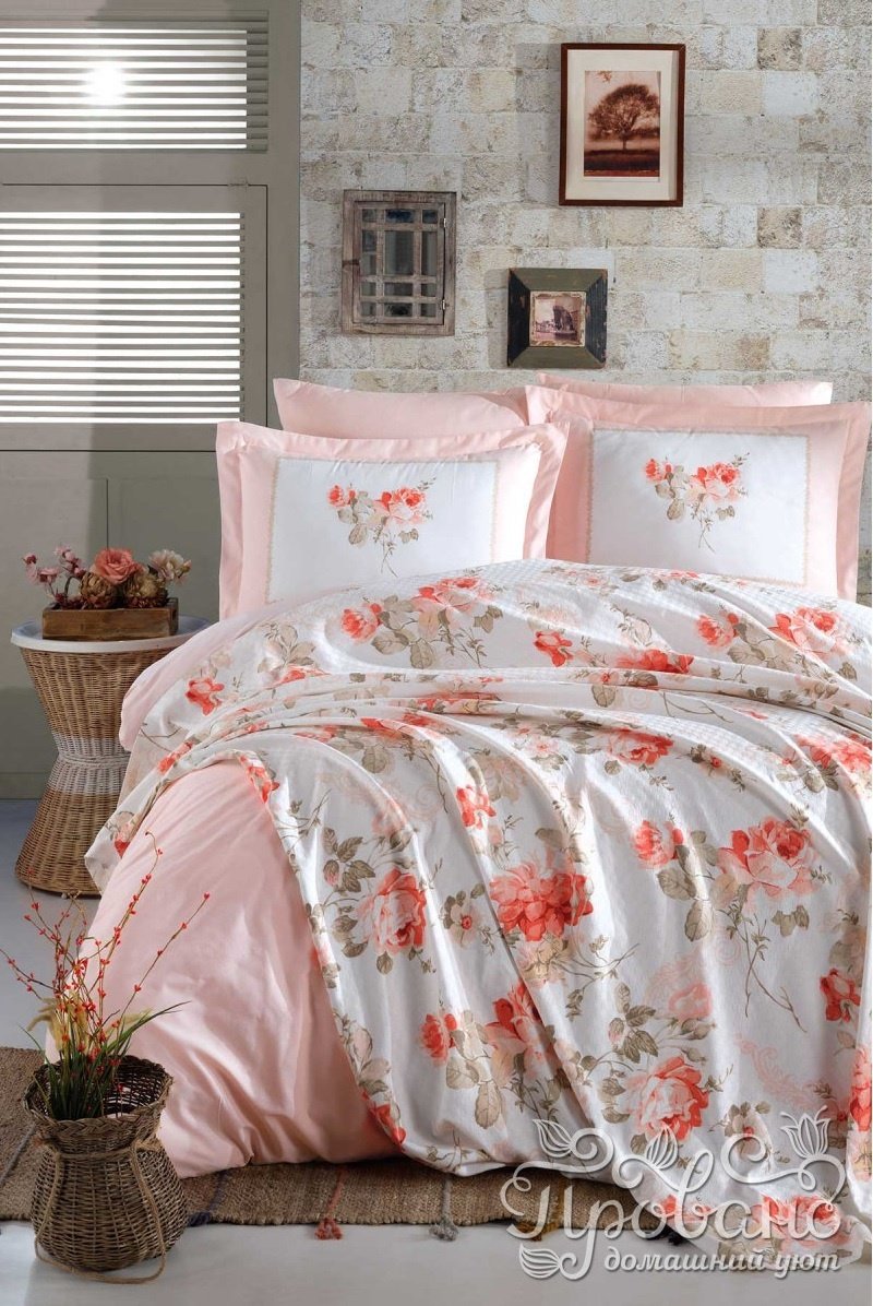 Комплект Istanbul Home Cozy Dawn 2-спальный хлопок, ранфорс, 2 наволочки: 50x70 см