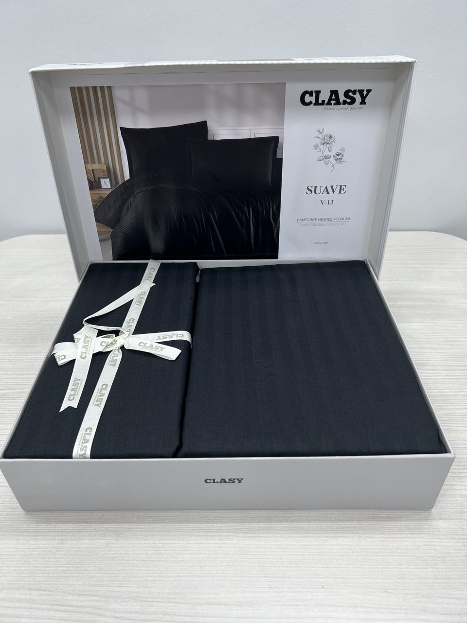 Комплект CLASY Suave 2-спальный хлопок, ранфорс, 2 наволочки: 50x70 см