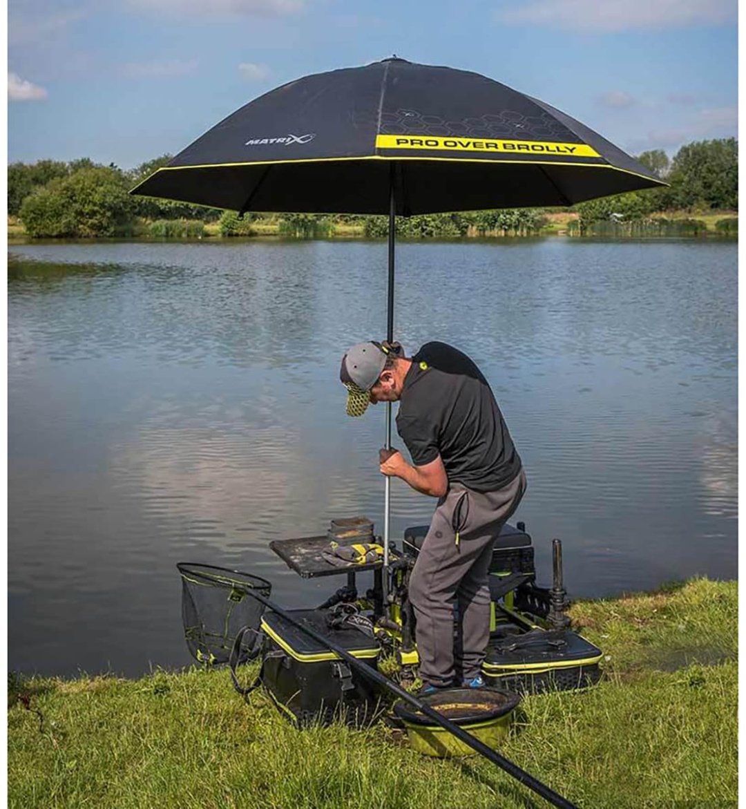 Зонт MATRIX Pro Brolly GUM011 черный купить,NaN