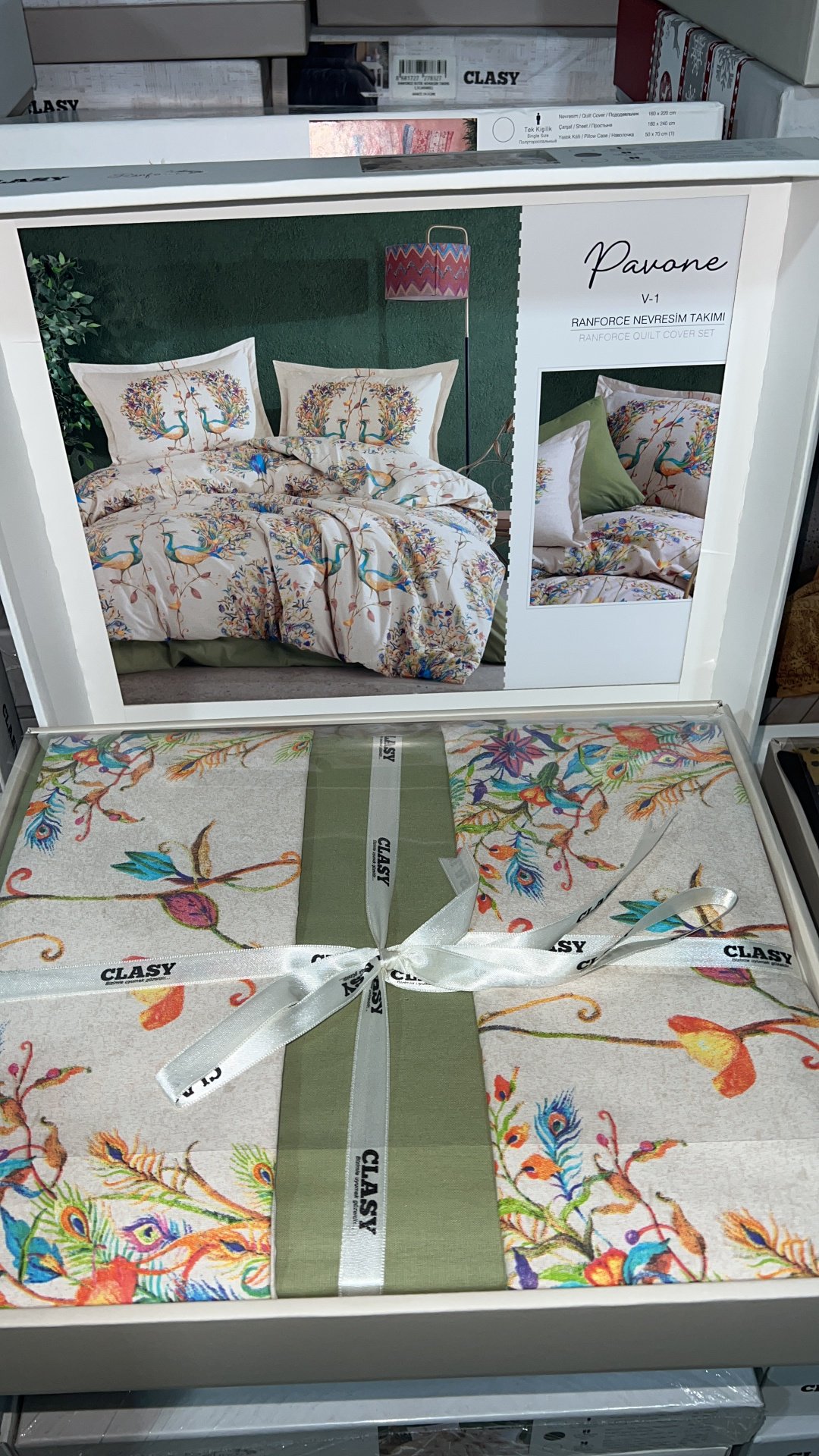 Комплект CLASY Clasy 2-спальный хлопок, ранфорс, 2 наволочки: 50x70 см