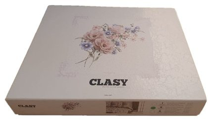 Комплект CLASY Pure 2-спальный ранфорс, 2 наволочки: 50x70 см купить,NaN
