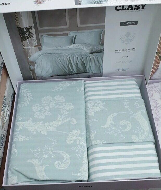 Комплект CLASY Alone 2-спальный ранфорс, 2 наволочки: 50x70 см купить,NaN