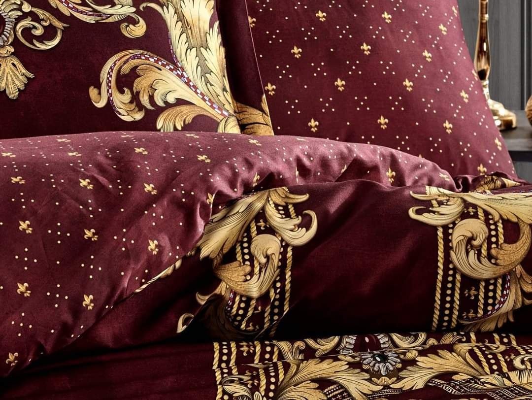 Комплект TAC 2-спальный хлопок, бамбук, сатин, : 50x70 см