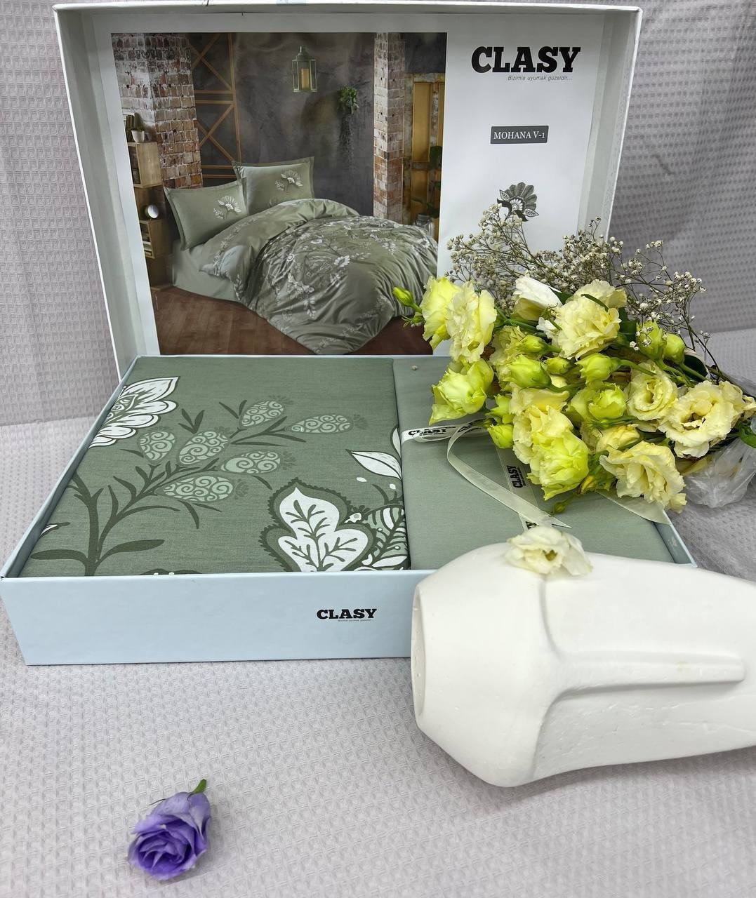 Комплект CLASY 1.5-спальный ранфорс, : 50x70 см