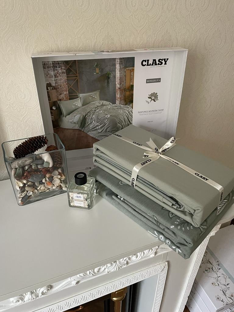 Комплект CLASY 1.5-спальный ранфорс, : 50x70 см купить,NaN