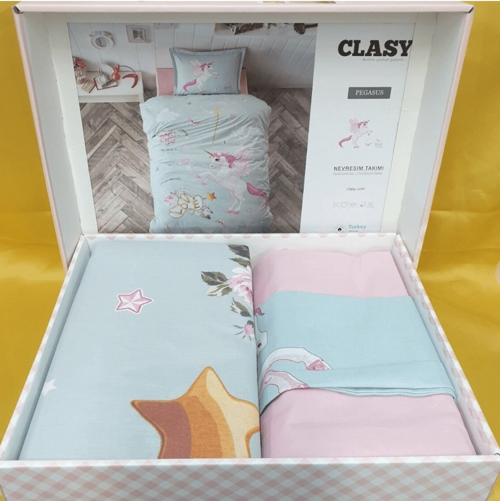 Комплект CLASY 1.5-спальный ранфорс, : 50x70 см