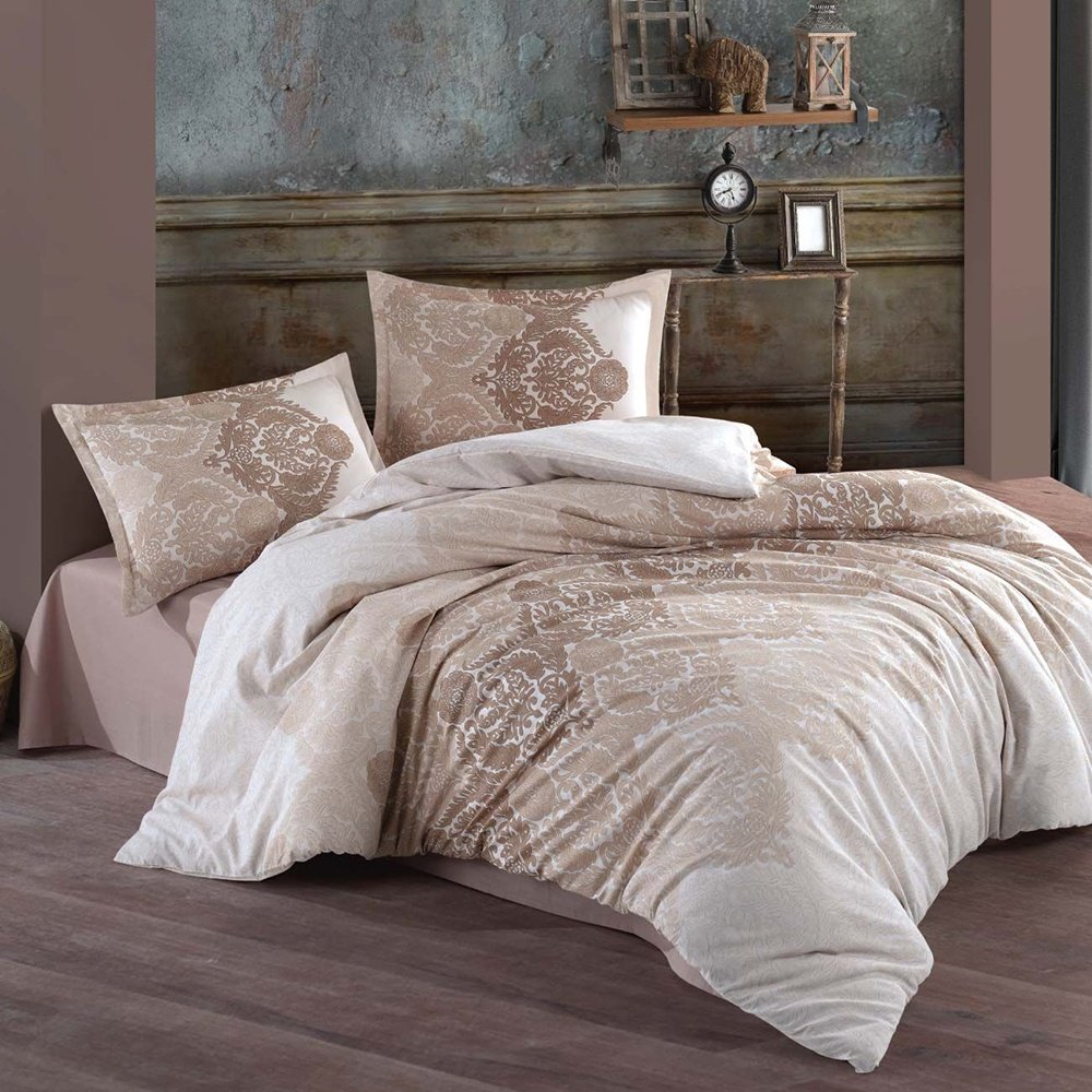 Комплект CLASY Zeta 2-спальный ранфорс, 4 наволочки: 50x70 см, 70x70 см