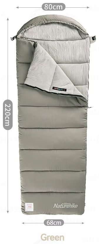 Naturehike CNK2350WS023 кокон кемпинговый зеленый купить,NaN
