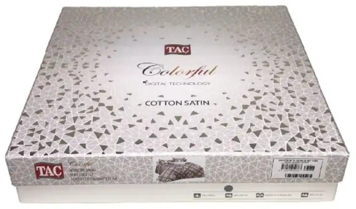 Комплект TAC Colorful 2-спальный сатин, 4 наволочки: 50x70 см купить,NaN