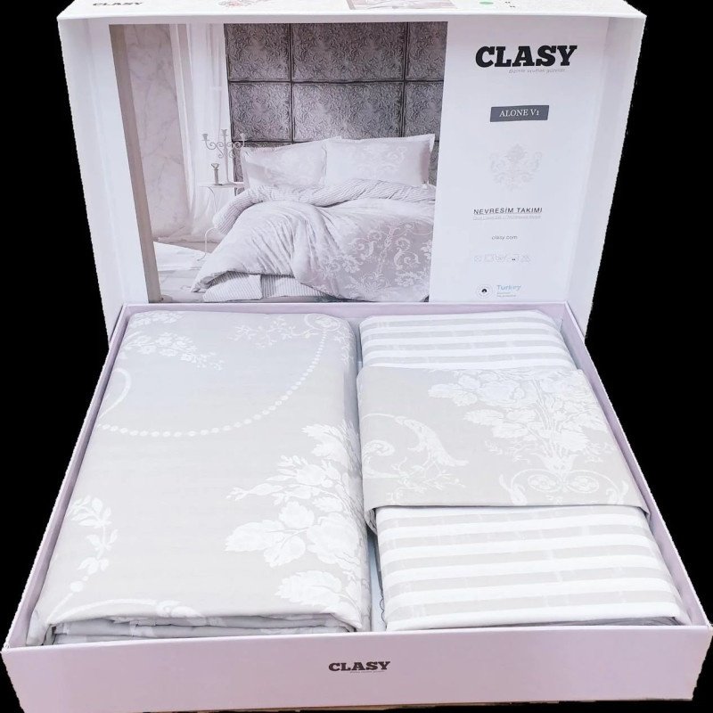 Комплект CLASY Alone 1.5-спальный ранфорс, 1 наволочка: 50x70 см купить,0