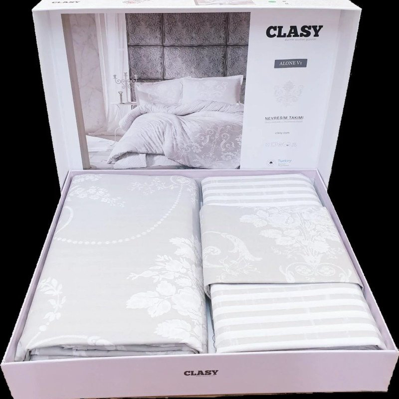 Комплект CLASY Alone 1.5-спальный ранфорс, 1 наволочка: 50x70 см купить,NaN