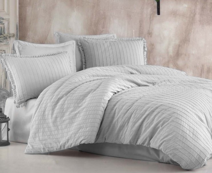 Комплект CLASY Estina евростандарт хлопок, ранфорс, эко-хлопок, 2 наволочки: 50x70 см