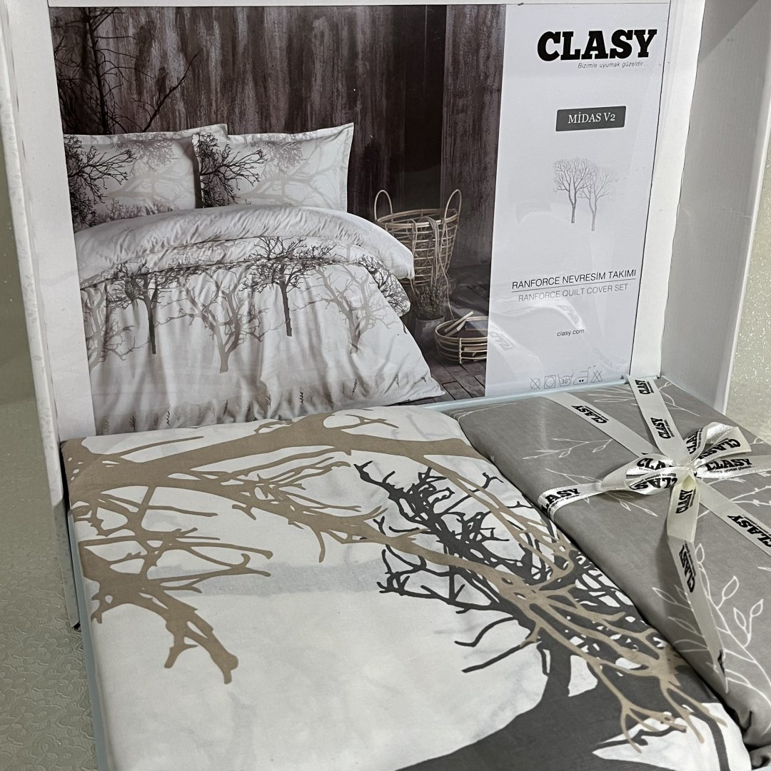 Комплект CLASY Midas семейный хлопок, ранфорс, 2 наволочки: 50x70 см купить,NaN